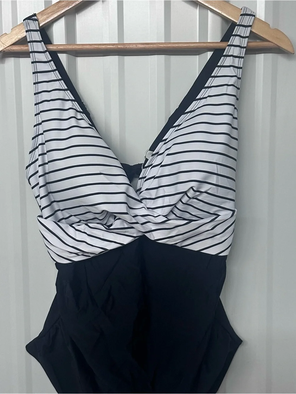 Women’s Tummy Control Ruched Push Up One Piece Swimsuit Tie Back Bathing Suit
